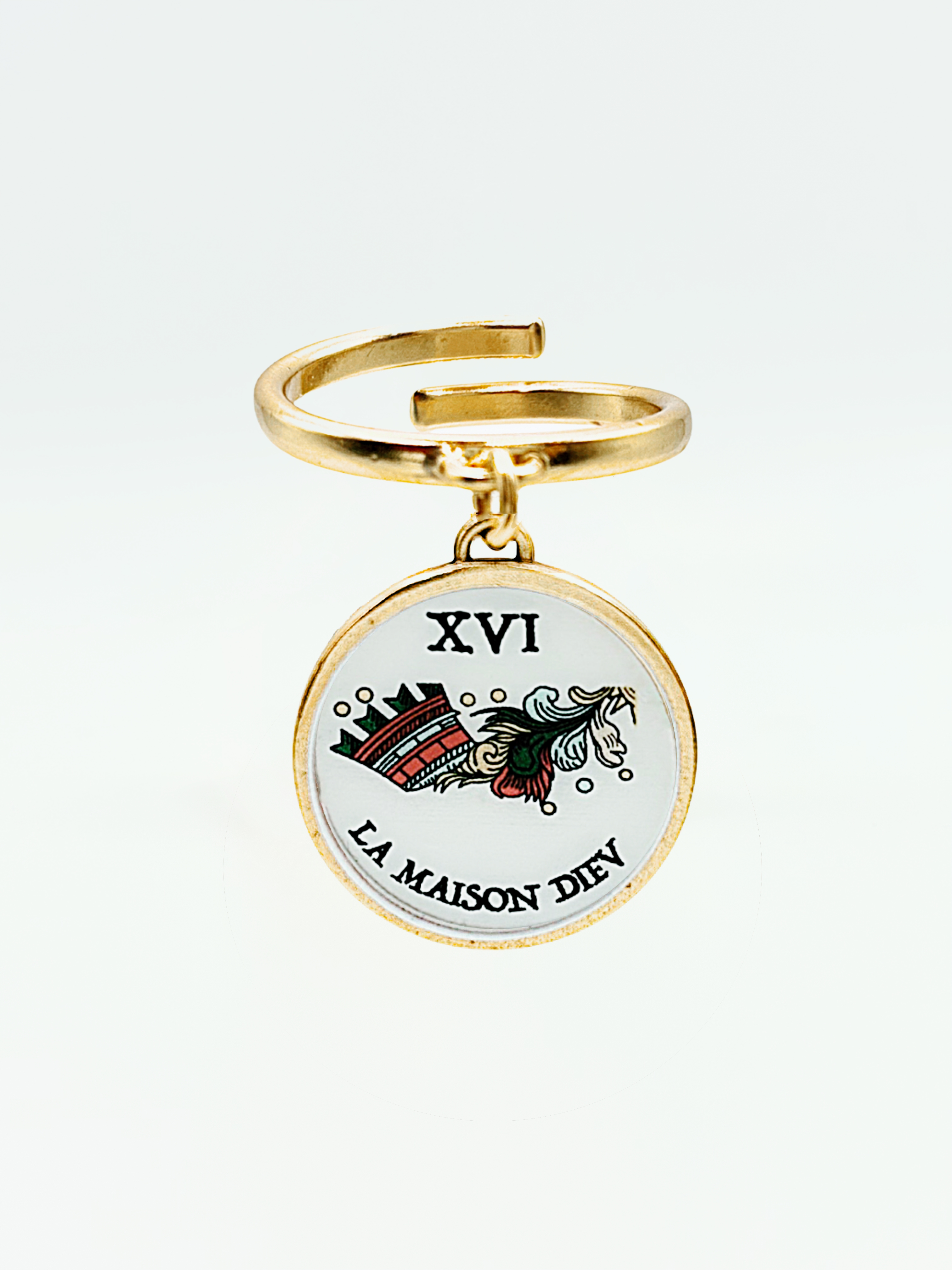 Mon Tarot 16 La MAISON DIEV